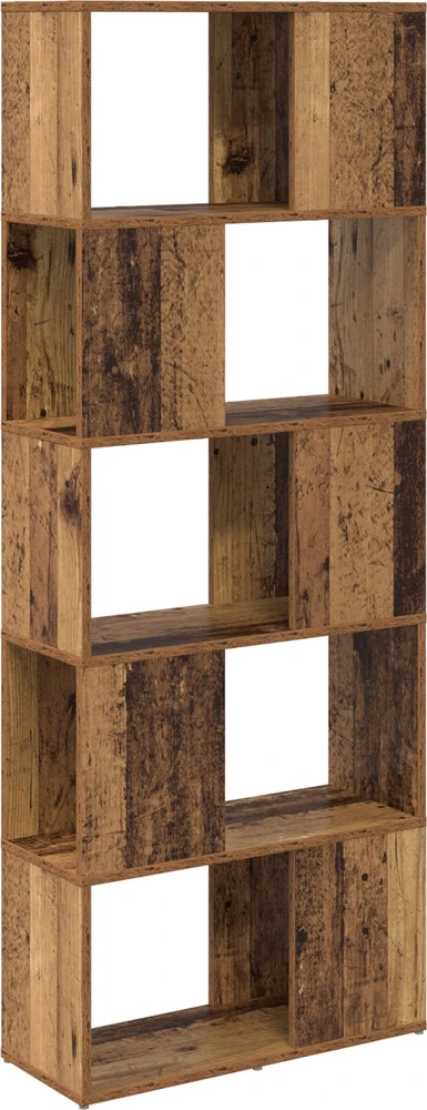 TV staliukas TV spintelių komplektas 60 x 24 x 156 cm Ruda Apdirbta mediena