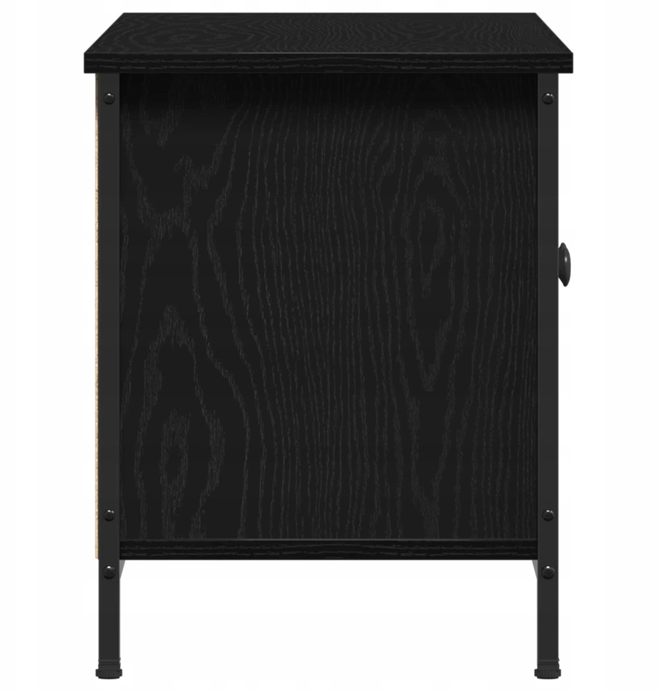 TV staliukas Televizoriaus spintelė 100 x 35 x 45 cm Juodas ąžuolas