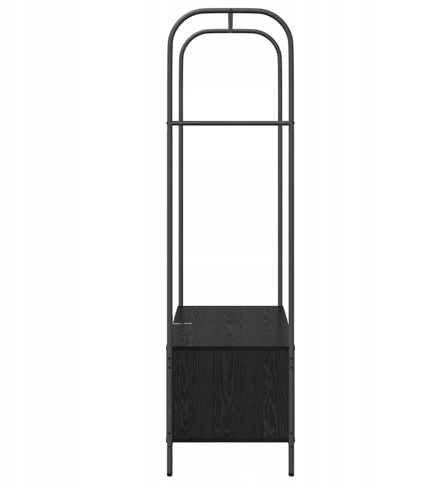 Drabužių stovas Juoda 100 x 44 x 160 cm Apdirbta mediena