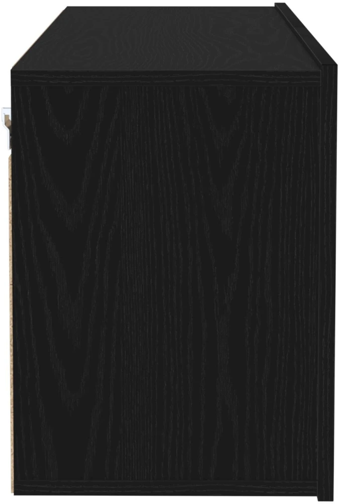TV staliukas TV spintelių komplektas 100 x 30 x 41 cm Juodas ąžuolas