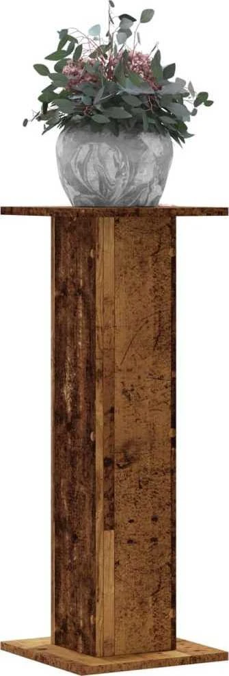 Stovai augalams, 2vnt., sendintos medienos, 30x30x80cm, mediena