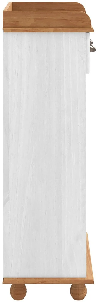 Vyno spinta ASKIM Balta su Medaus Viršumi 57 x 37 x 114 cm