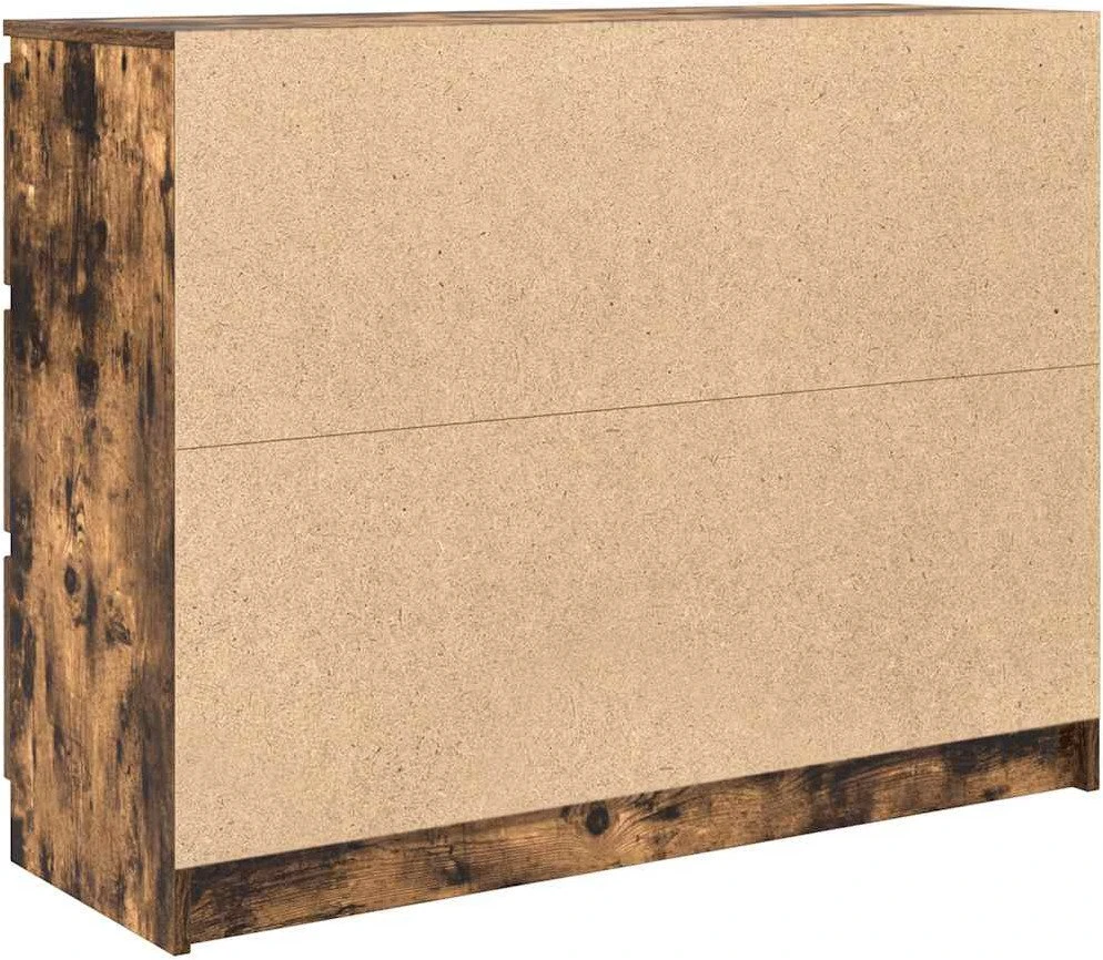 indauja rūkytas ąžuolas 100x35x76 cm inžinerinė mediena