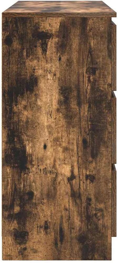 indauja rūkytas ąžuolas 100x35x76 cm inžinerinė mediena
