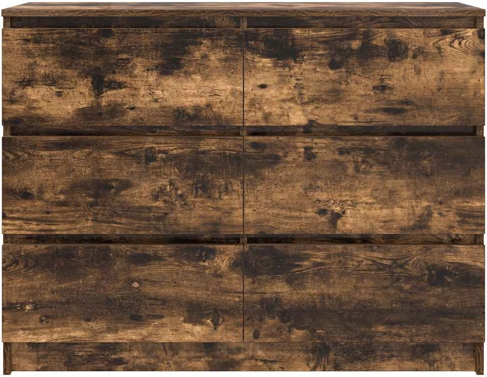 indauja rūkytas ąžuolas 100x35x76 cm inžinerinė mediena