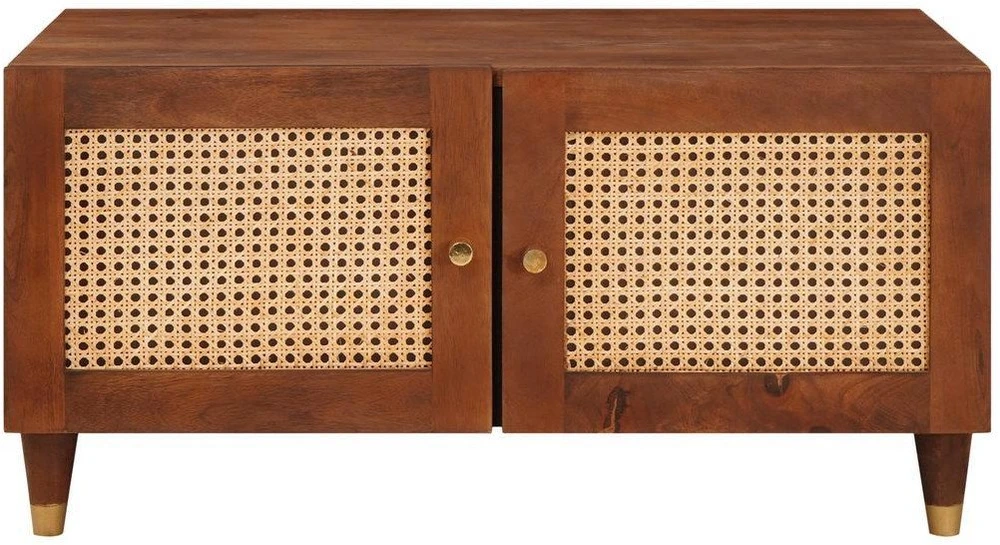 Kavos staliukas 80 x 50 x 40 cm Kietas mango medis