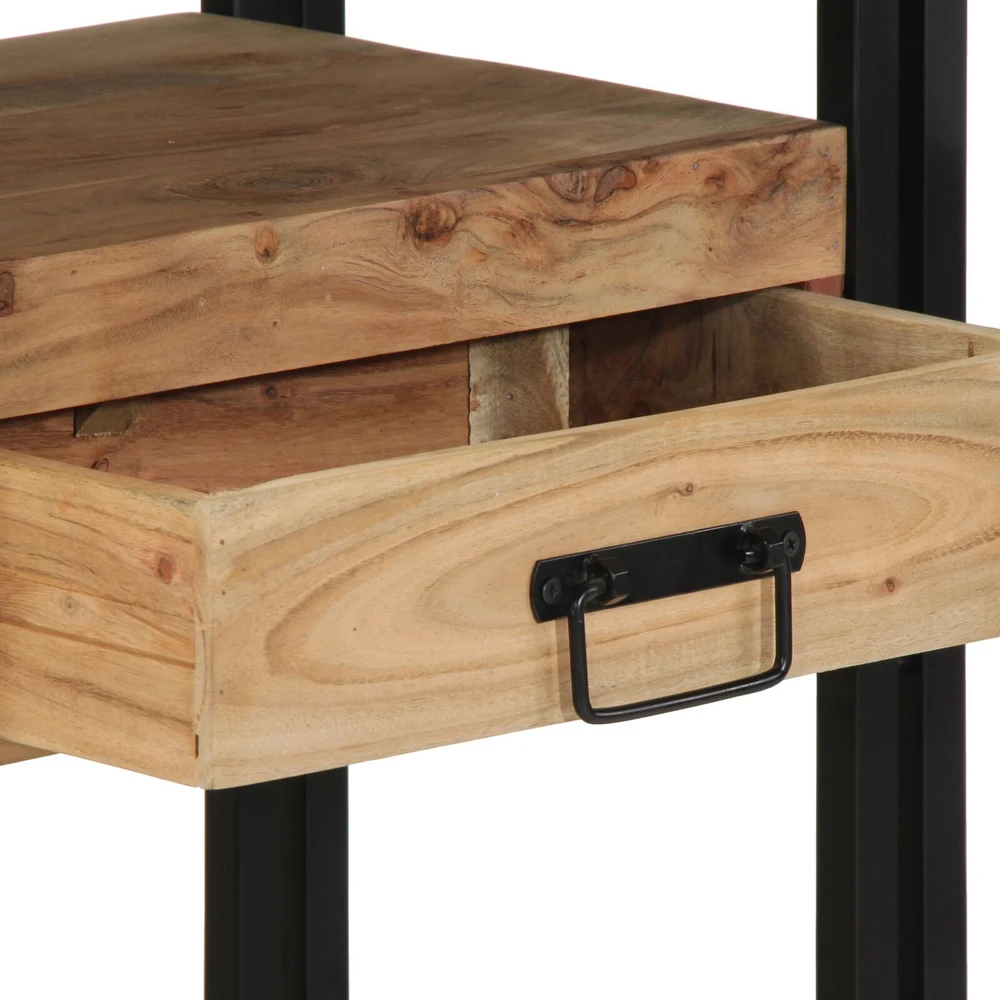 Konsolinis stalas Ruda 90 x 33 x 75 cm Kietos akacijos mediena