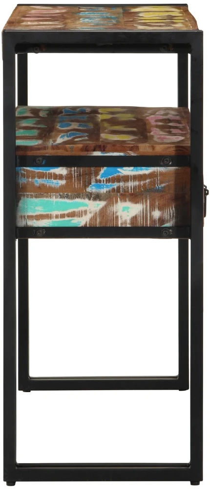 Konsolinis stalas 90 x 33 x 75 cm Kietas atkurtas medis
