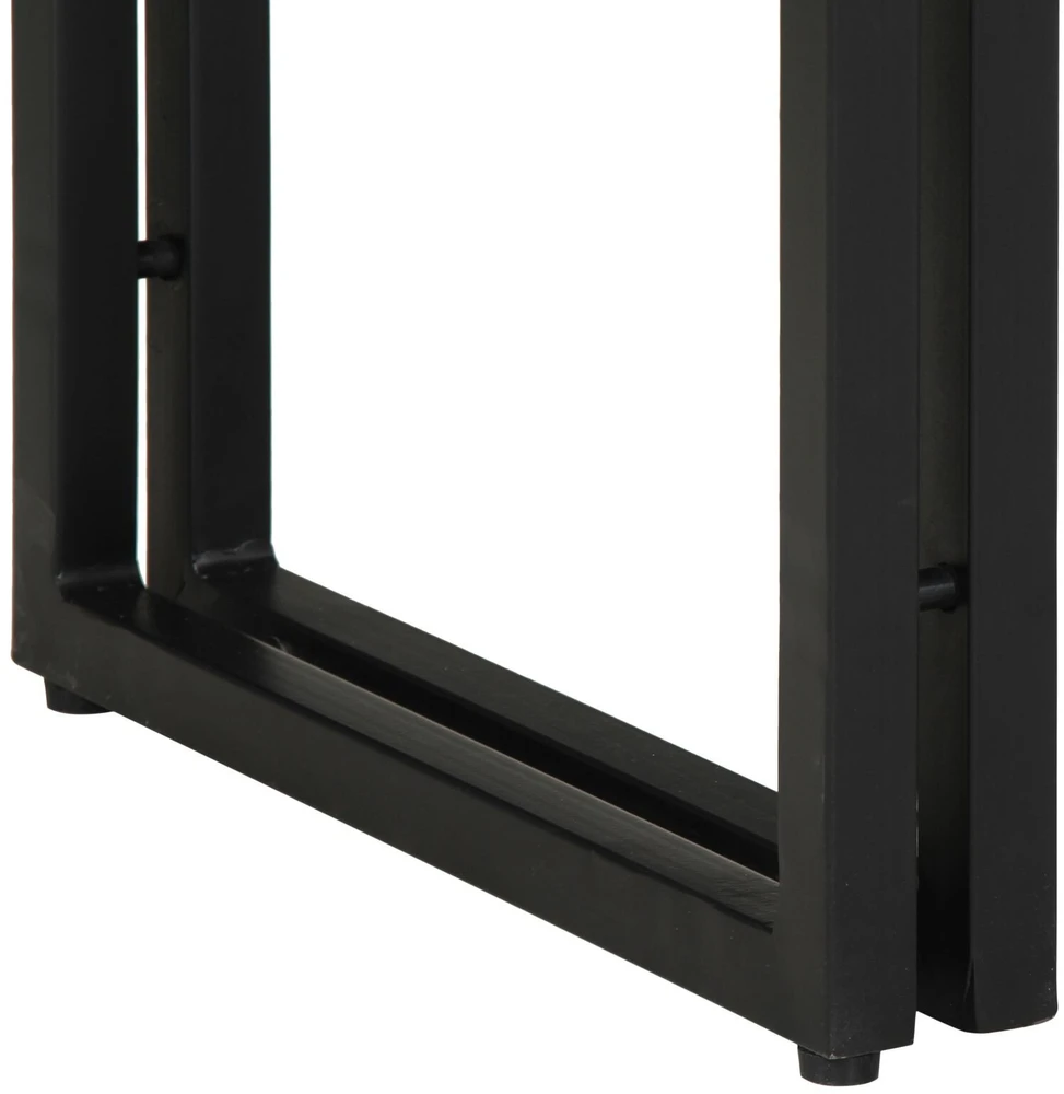 Konsolinis stalas 90 x 33 x 75 cm Kietas atkurtas medis