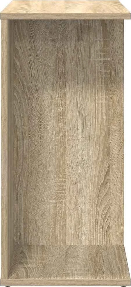 Naktinės spintelės, 2vnt., sonoma, 46,5x29x61cm, mediena