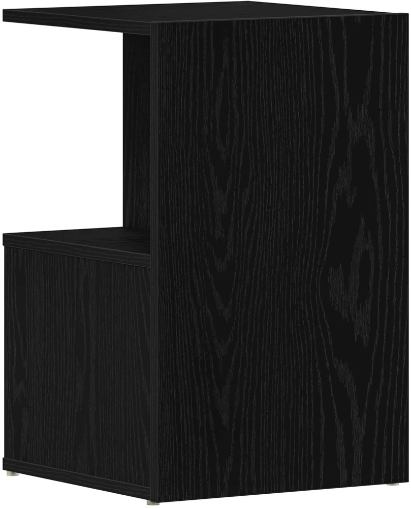 Šalia lovos spintelė 2 pcs Juodas ąžuolas 35 x 35 x 55 cm