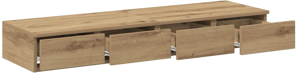 Lovos stalčiai Amatininkų ąžuolas 120 x 36,5 x 16,5 cm