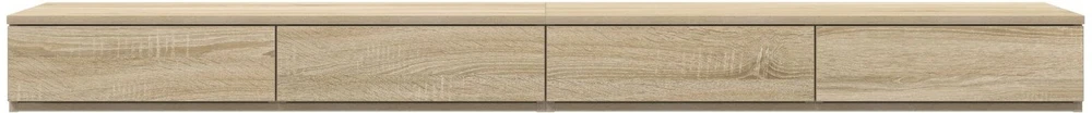 Lovos stalčiai Sonoma ąžuolas 200 x 36,5 x 16,5 cm