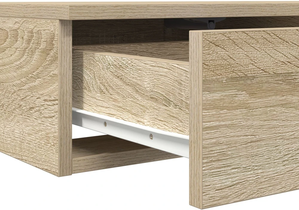 Lovos stalčiai Sonoma ąžuolas 100 x 36,5 x 16,5 cm