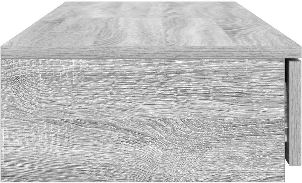 Lovos stalčiai Pilkas Sonoma 120 x 36,5 x 16,5 cm
