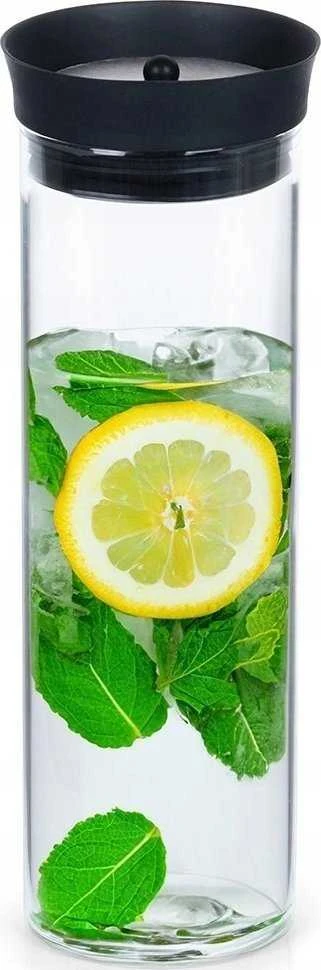 Stoneline Stiklinė karafa 1 L su silikoniniu dangteliu