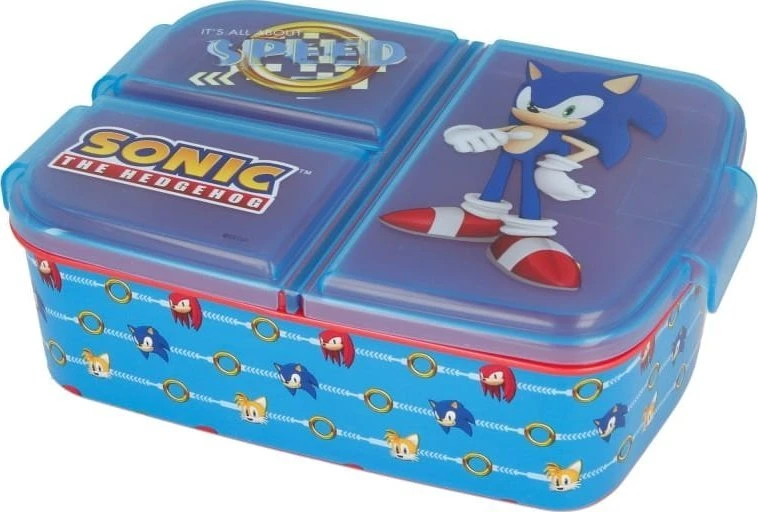 Pietų dėžutė STOR Multi Box Sonic, Mėlynos spalvos
