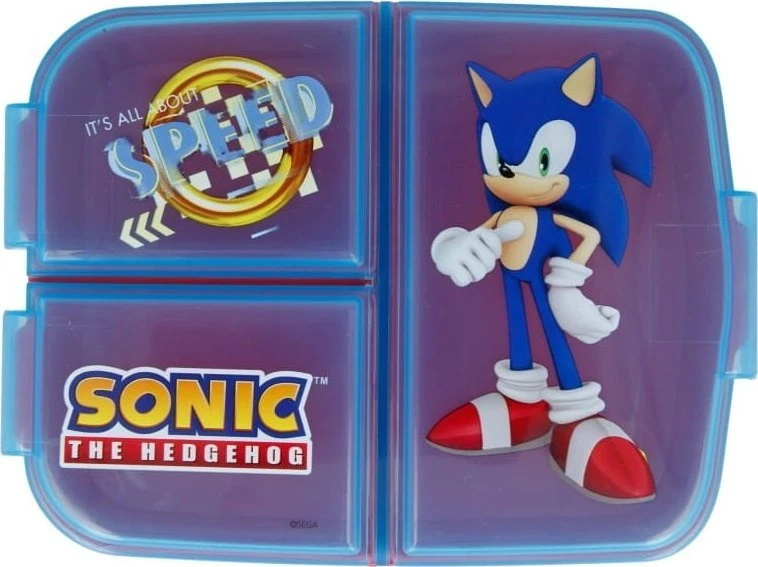 Pietų dėžutė STOR Multi Box Sonic, Mėlynos spalvos