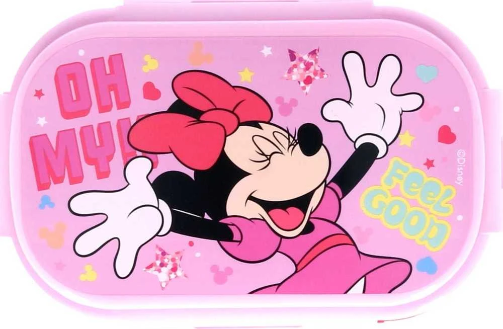 Stor Euroswan pietų dėžutė su indais Minnie Mouse