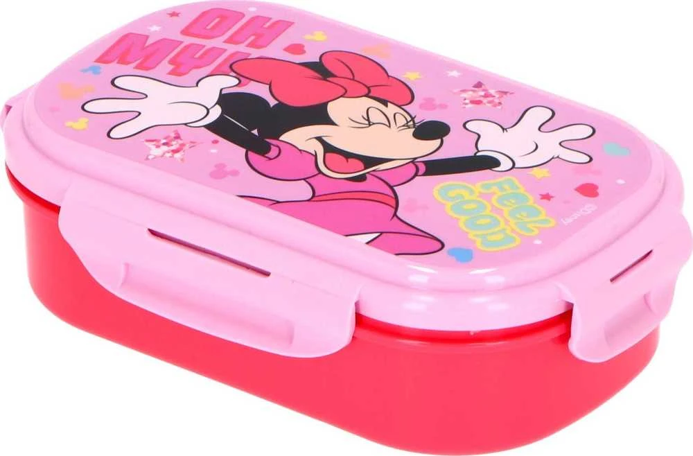 Stor Euroswan pietų dėžutė su indais Minnie Mouse
