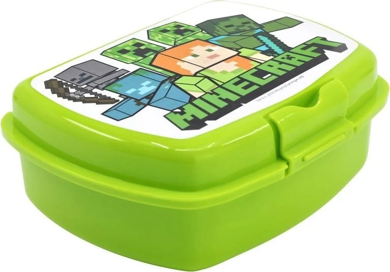 Stor „Minecraft Priešpiečių dėžutė“.