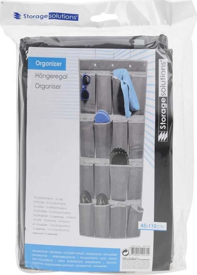 Storage Solutions Pakabinamas organizatorius spintai, vonios kambariui, drabužių spintai