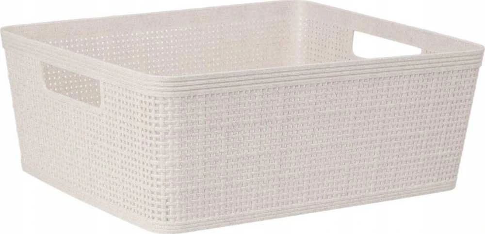 Storage Solutions Plastikinis laikymo krepšelis, 35 x 29 x 13 cm