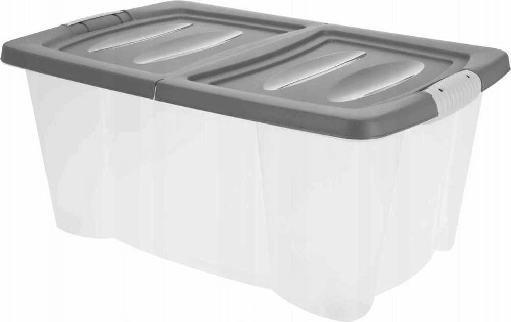 Storage Solutions Vežimėlio konteineris, rakinamas, 45 l
