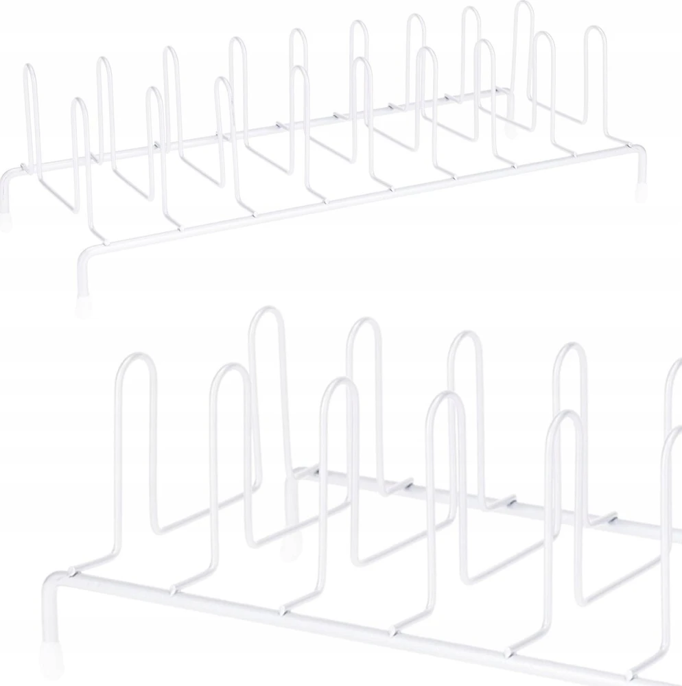 Storage Solutions Lėkštės stovas, metalinis, 33,5 x 13,5 x 9 cm