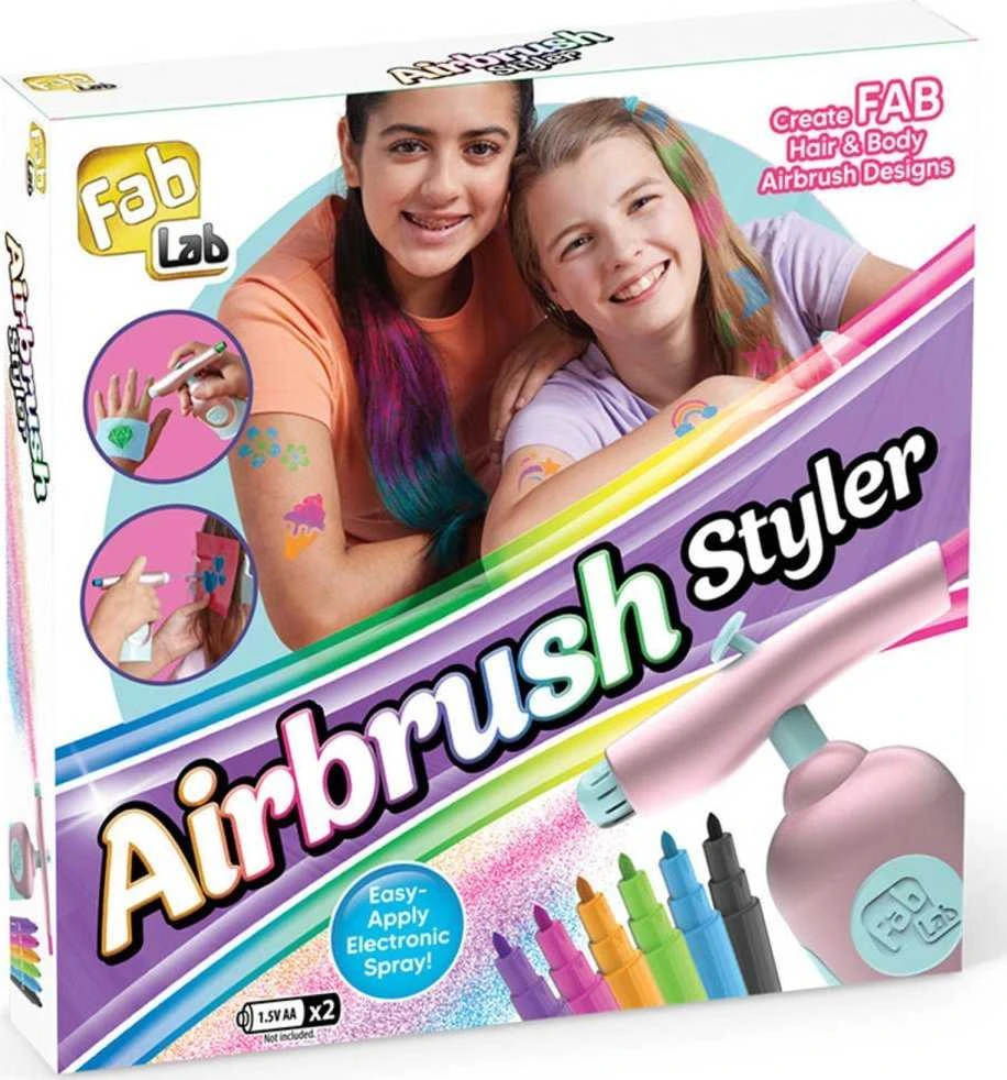 Storey Publishing Llc FabLab Airbrush Styler – tatuiruotės įrenginys