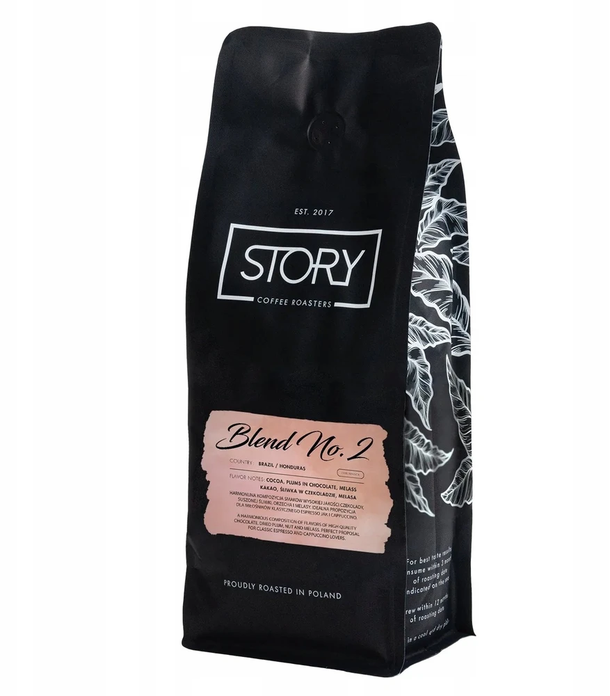 „Story Coffee Roasters“ kavos pupelės „Story Blend No. 2“, 1kg