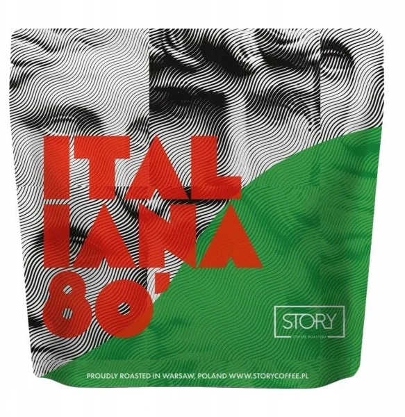 Story Coffee Roasters Story kavos skrudinimo aparatai - Italiana 80 mišinys 80/20 espreso 250g