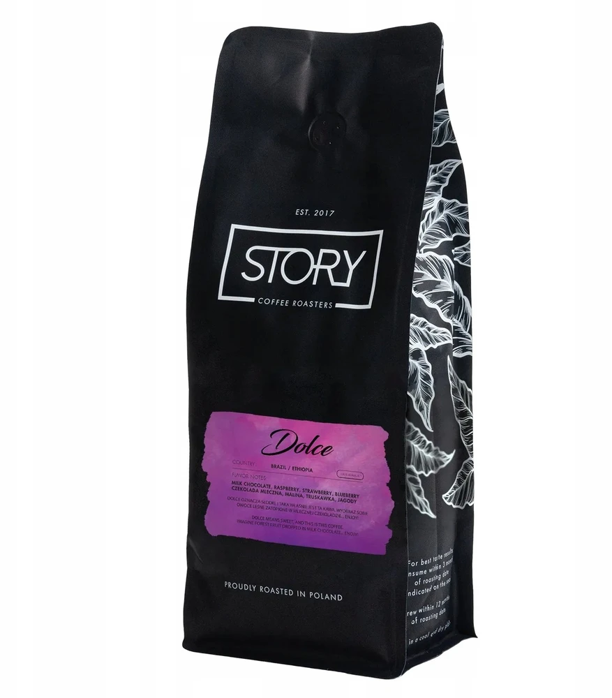 Story Coffee Roasters kavos pupelės Story Blend Dolce 1kg