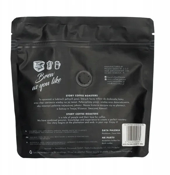 „Story Coffee Roasters“ kavos pupelės „Story Dolce“ kavos pupelės, 250 g