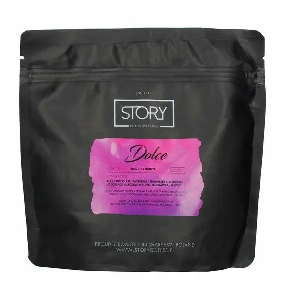 „Story Coffee Roasters“ kavos pupelės „Story Dolce“ kavos pupelės, 250 g