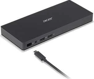 Acer NP.DCK11.01N knyginių kompiuterių dokas / jungčių replikatorius Prijungimas Juoda