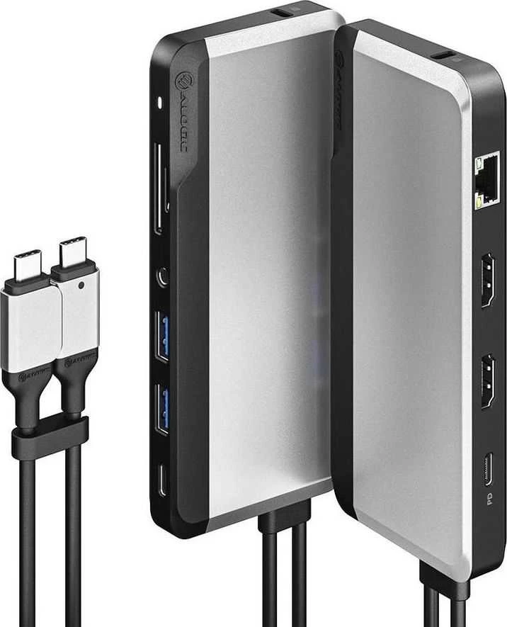 „Alogic USB-C 10-in-1“ stotis / replikatorius (U2CSH-SGR)