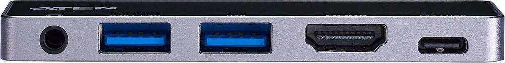 Aten UH3238 USB-C kelioninis dokas su maitinimo perėjimu | Aten | USB-C kelioninis dokas su maitinimo perėjimu | UH3238-AT | Prieplauka