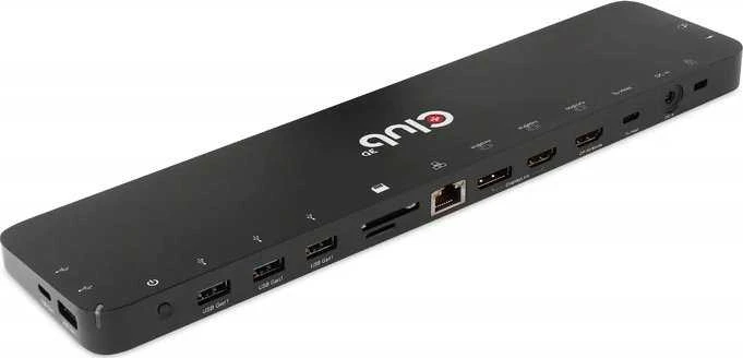 Club 3D USB Gen1 Type-C Triple Ekranas DP Alt Mode PD Docking Station 120W