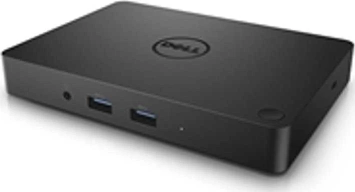 Juoda Dell WD15 stotelė su USB prievadais