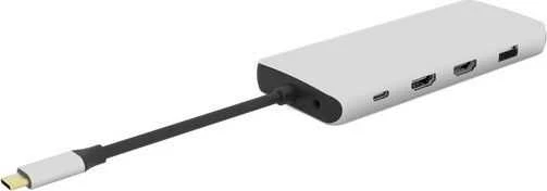 „eStuff USB-C 12in1“ stotis / replikatorius (ES623009)