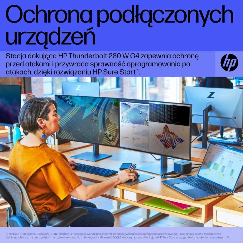 Hewlett Packard (HP) HP Thunderbolt Dock 280W G4