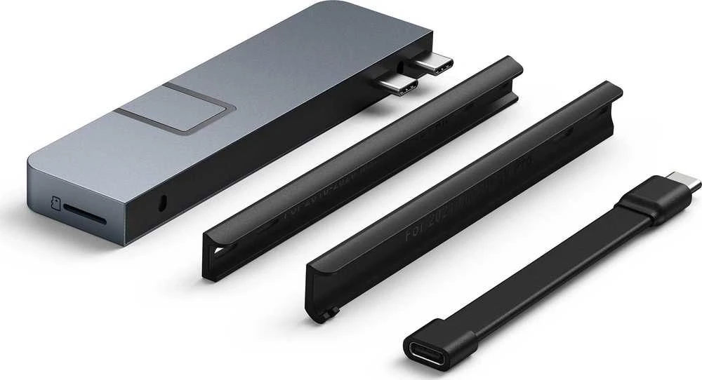 Targus Hiper | HyperDrive DUO PRO 7-in-2 USB-C šakotuvas, skirtas MacBook Air / Pro 2016-2020 | Ethernet LAN (RJ-45) jungtys 1 | HDMI jungtys kiekis 1