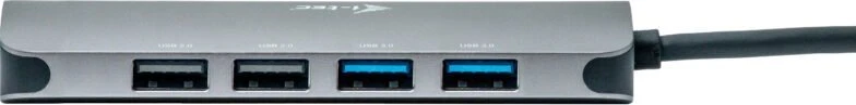 I-tec USB-C Metal Nano 2x HDMI LAN maitinimo tiekimas 100W