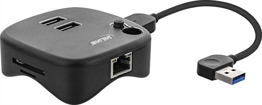 Šakotuvas Stacja/replikator InLine USB 3.0 (35392)