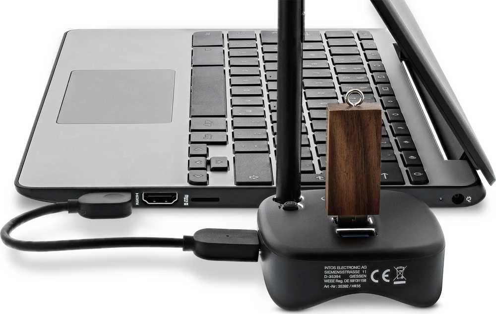 Šakotuvas Stacja/replikator InLine USB 3.0 (35392)