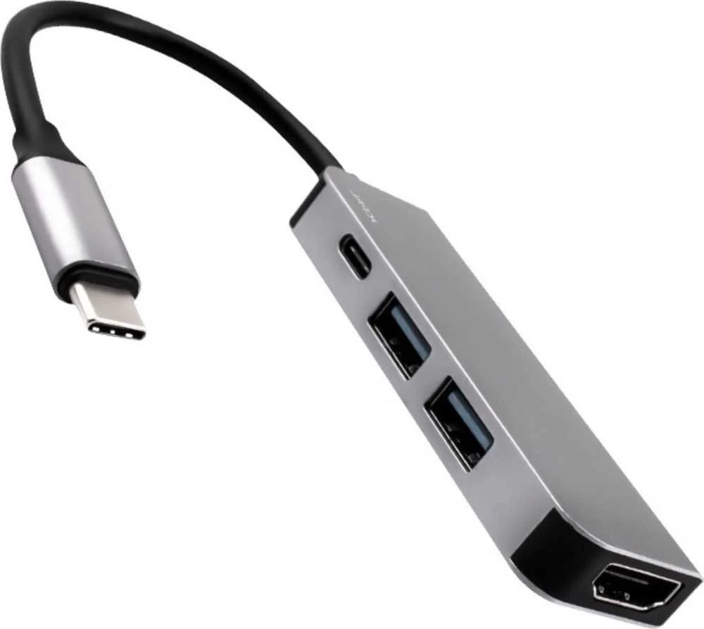 Šakotuvas Stacja/replikator Jcpal Linx USB-C PD 4K HDMI 2xUSB-A (JCP6189)