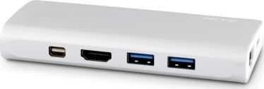 Šakotuvas Jung. stot. LMP USB-C Travel Dock 4K 9 Port, sidabrinis