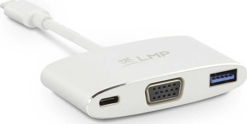 Šakotuvas LMP USB-C stotis / replikatorius (LMP-USBC-VGA-MA-S)