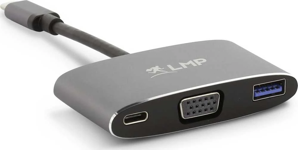 Šakotuvas LMP USB-C stotis / replikatorius (LMP-USBC-VGA-MA-SG)